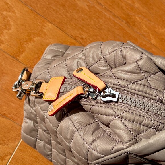 MZ Wallace Small Sutton Deluxe in the color Morning Dove - Picture 7 of 15